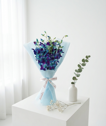 Royal Sapphire Orchid Bouquet