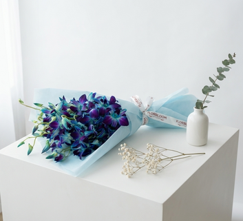 Royal Sapphire Orchid Bouquet