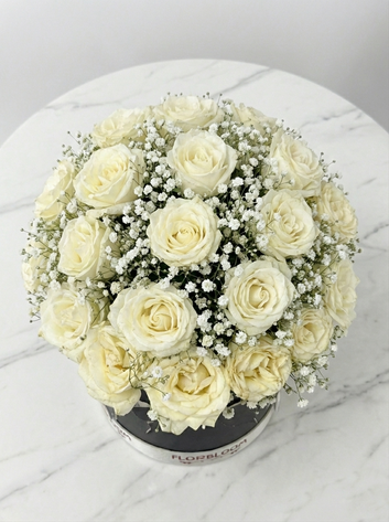 Monochrome Magic Rose Box