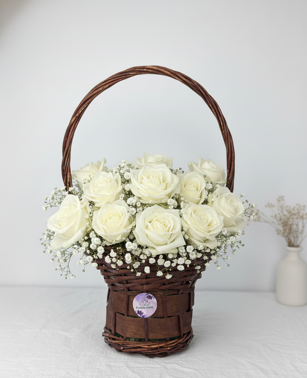 Angelic White Roses & Breath